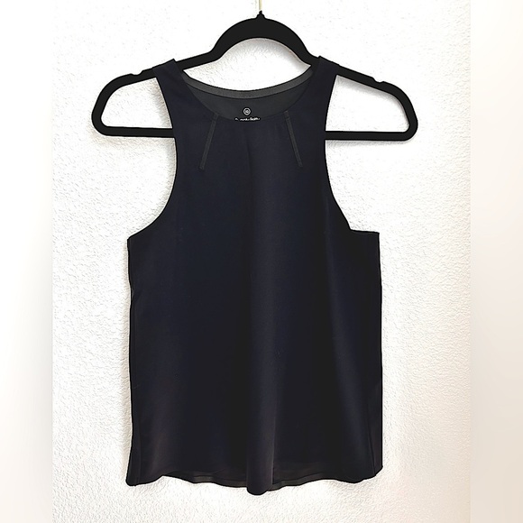 SWEATY BETTY Black Tank Top Activewear Yoga Power Mission Gym high compression - Picture 3 of 10